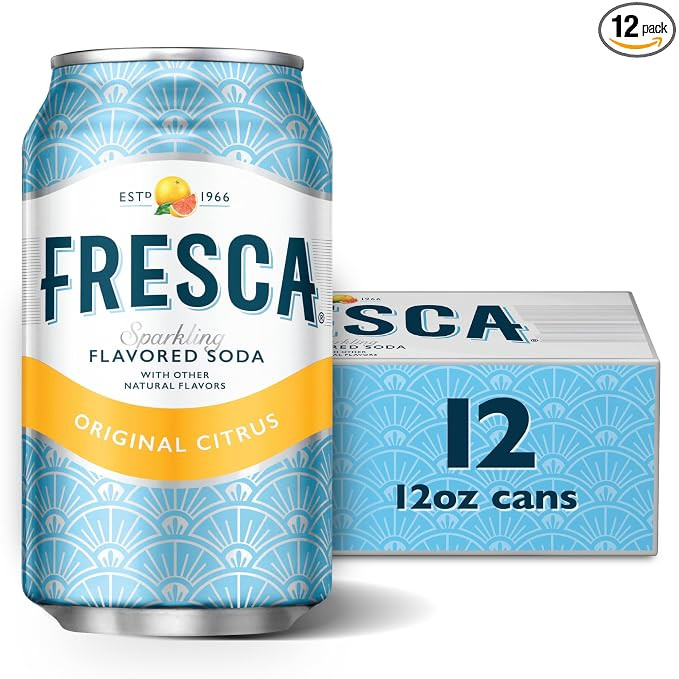 Fresca Citrus Soda, 12 Ounce (Pack of 12) | Amazon (US)