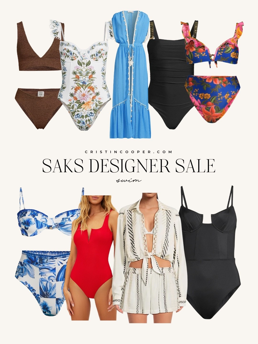 Saks Designer Sale - Swin

#LTKSaleAlert #LTKSwim