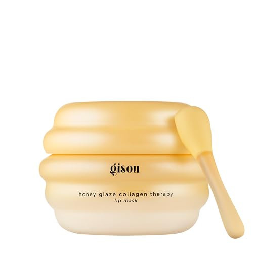 Gisou Honey Glaze Collagen Therapy Lip Mask (0.5 Fl Oz) - Honey Buttercream | Amazon (US)