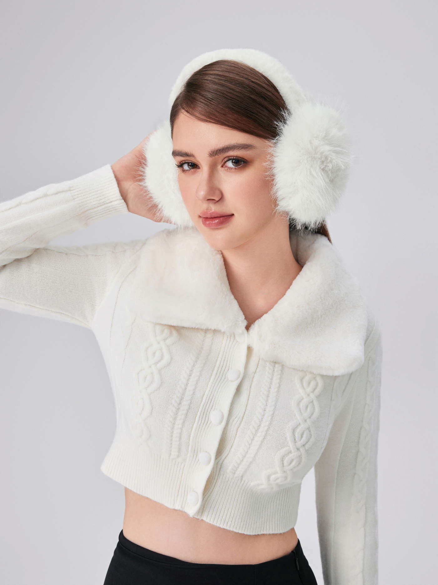 FUZZY EARMUFFS | Cider