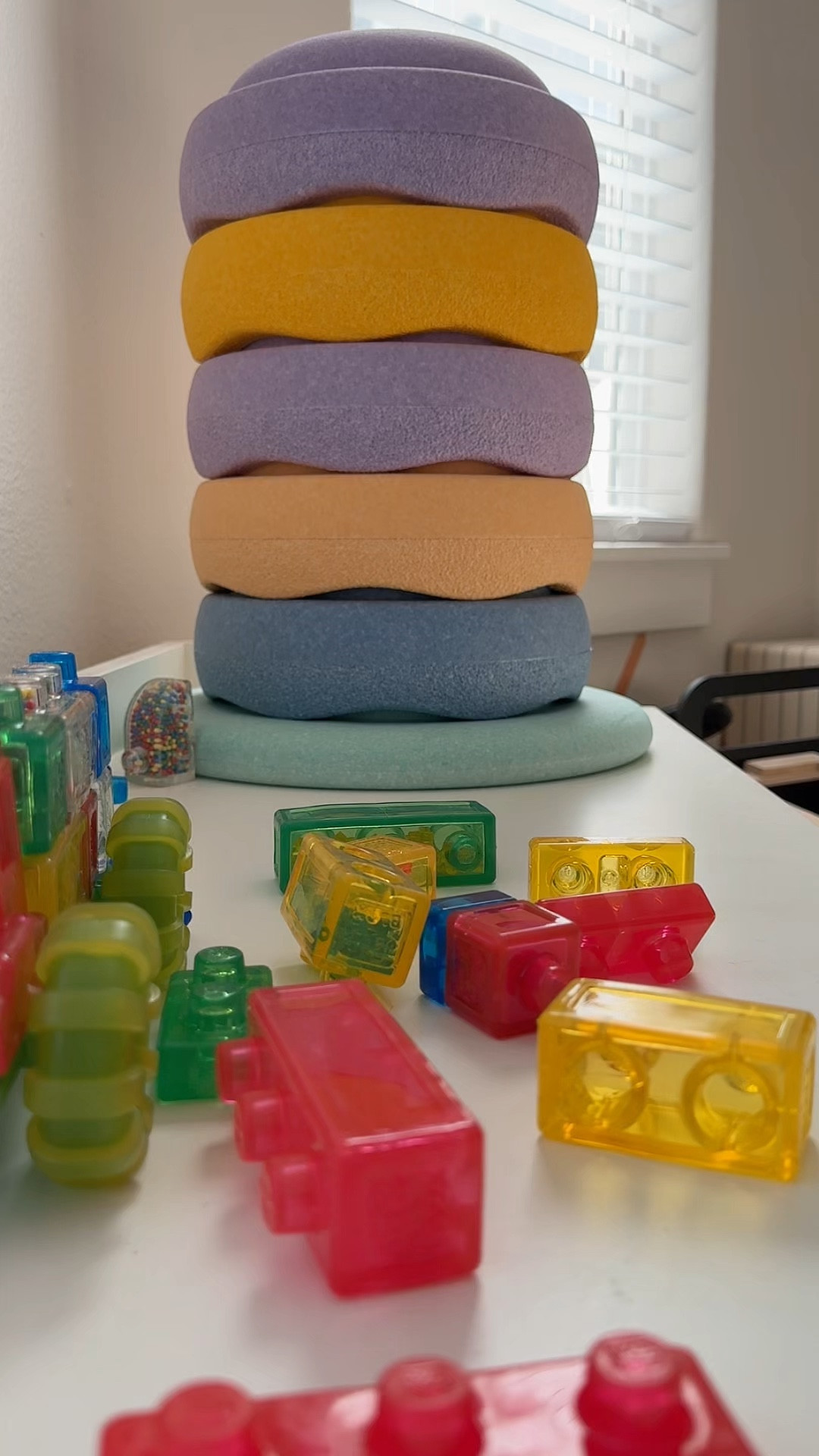 One of the coolest toys I’ve seen in a long time! They are just like real Legos only toddler safe! They are large and squishy and don’t hurt when you step on them! Plus, they’re filled with tons of fun sensory elements!

| Amazon find, Amazon must have, Amazon mom, rainbow toys, rainbow playroom, playroom toys, playroom ideas, playroom makeover |

#playroom #playroomdecor #playroominspo #playroomdesign #playrooms #playroomorganization #playroomideas #playroomstyling #playroommakeover #playroomfurniture #playroomfun #rainbowtoy #rainbowtoys #rainbowplayroom 
#amazon #amazonfinds #amazonmusthaves #amazonprime #amazoninfluencer #amazontoys #amazonmom 

#LTKGiftGuide #LTKBaby #LTKKids