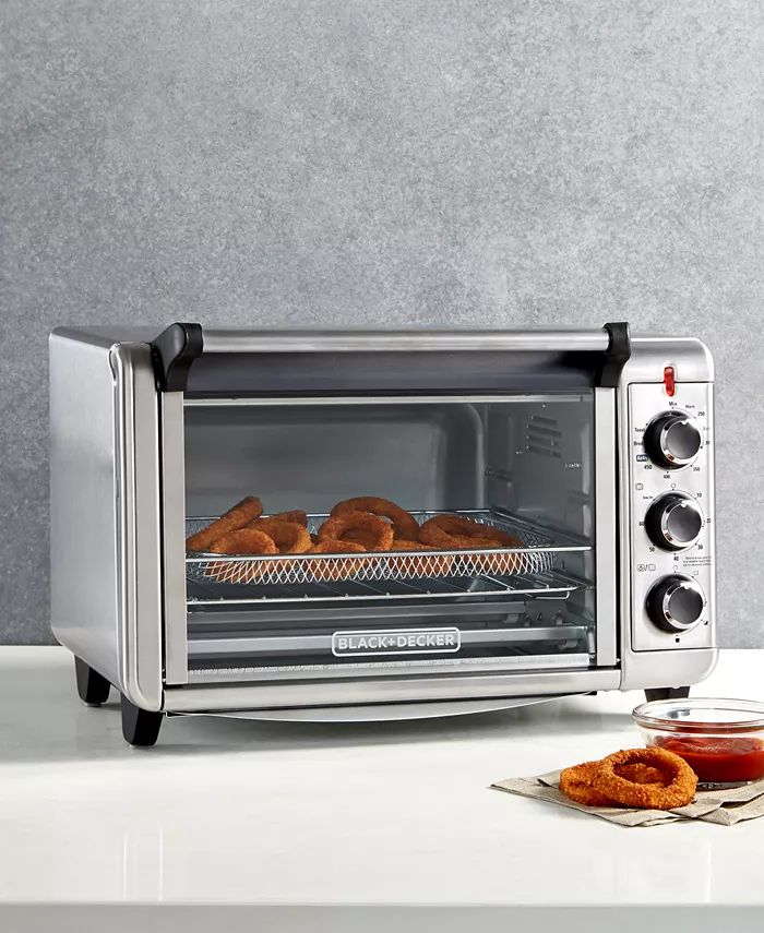 Black & Decker Crisp and Bake Air Fryer Toaster Oven & Reviews - Small Appliances - Kitchen - Mac... | Macys (US)