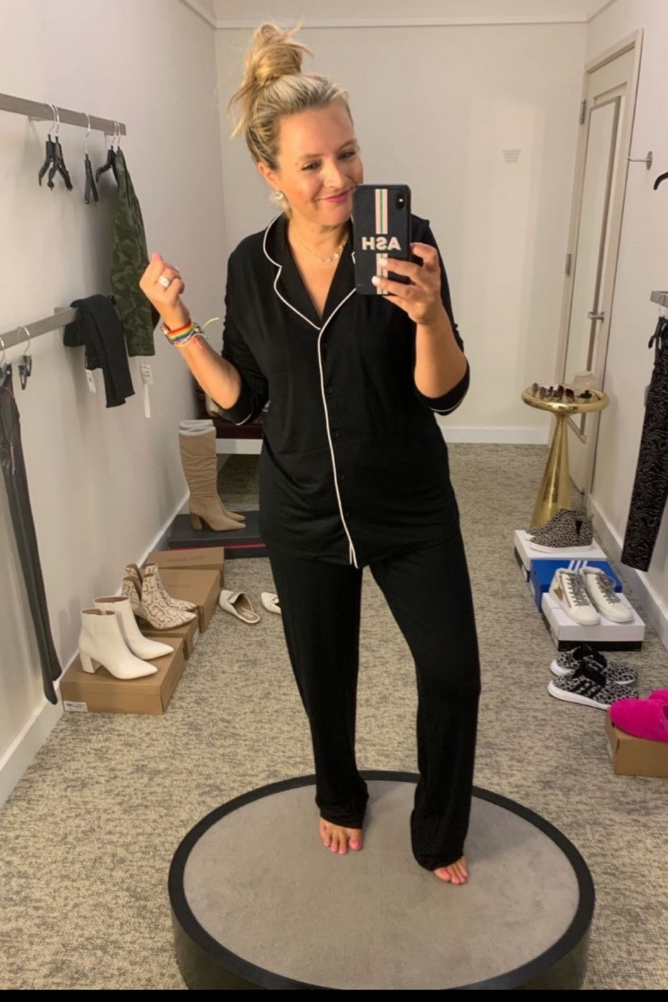 Best pajamas ever. I just got a new black pair. These make the best gifts too. I wear a small. NSALE fave!! 

#LTKSummerSales #LTKFindsUnder50 #LTKxNSale