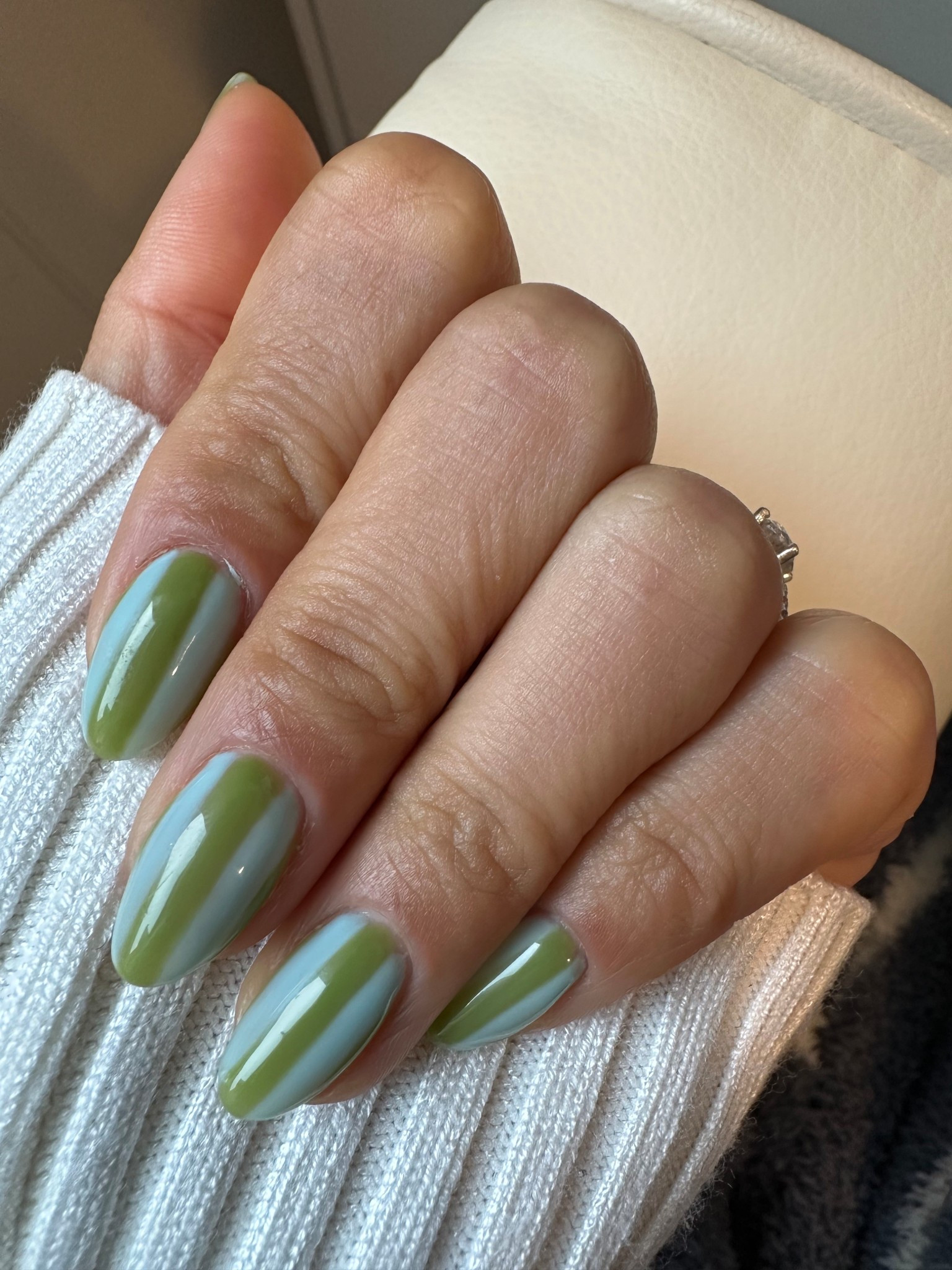 Latest stripe manicure!!! Loving this color combo! I linked everything I used to this post including the exact color gels.

#LTKgrwm #LTKdayinmylife #LTKselfcare