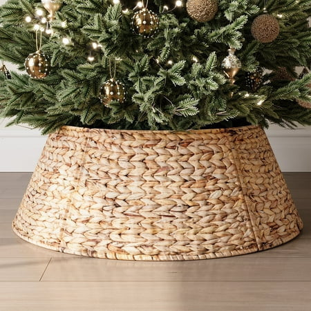 28 inch Christmas Tree Collar, Christmas Tree Skirt Cover for Christmas Tree Decorations | Walmart (US)