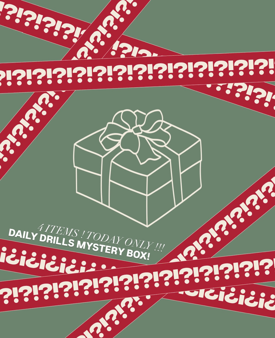 Daily Drills mystery box! Today only!!! 

#LTKHoliday #LTKGiftGuide #LTKSaleAlert