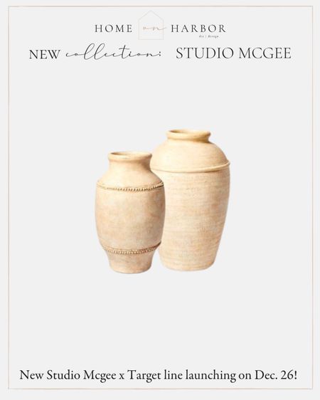 New Studio McGee vases at Target. 

#LTKhome #LTKunder100