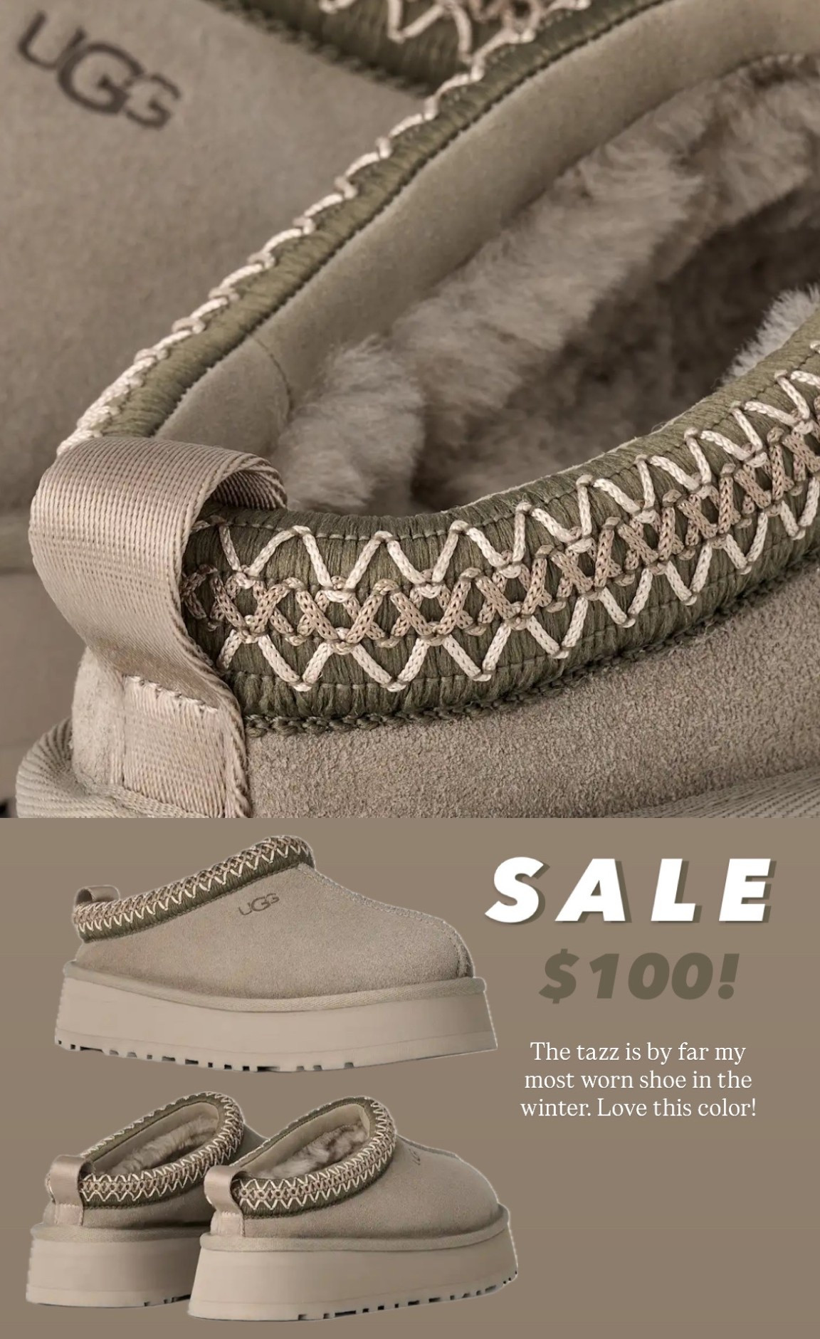 UGG SALE!! These tazz slippers are 30% making them $100. My fav shoe for winter! 

Clogs 
Platform
Winter boots
Gift guide 
Teen girl 
Women’s gift 

#LTKGiftGuide #LTKShoeCrush #LTKHoliday
