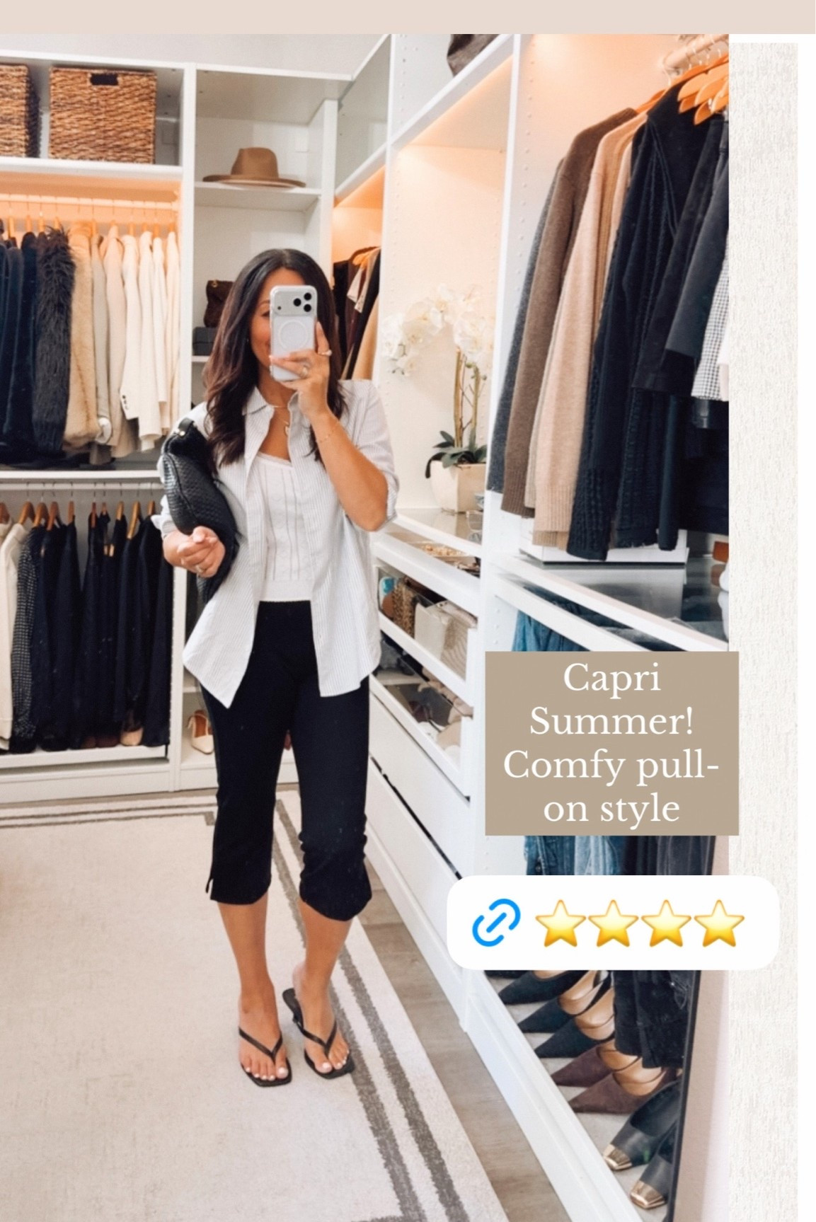 Capri summer - fit TTS comfortable pull on style

#LTKootd #LTKOver40