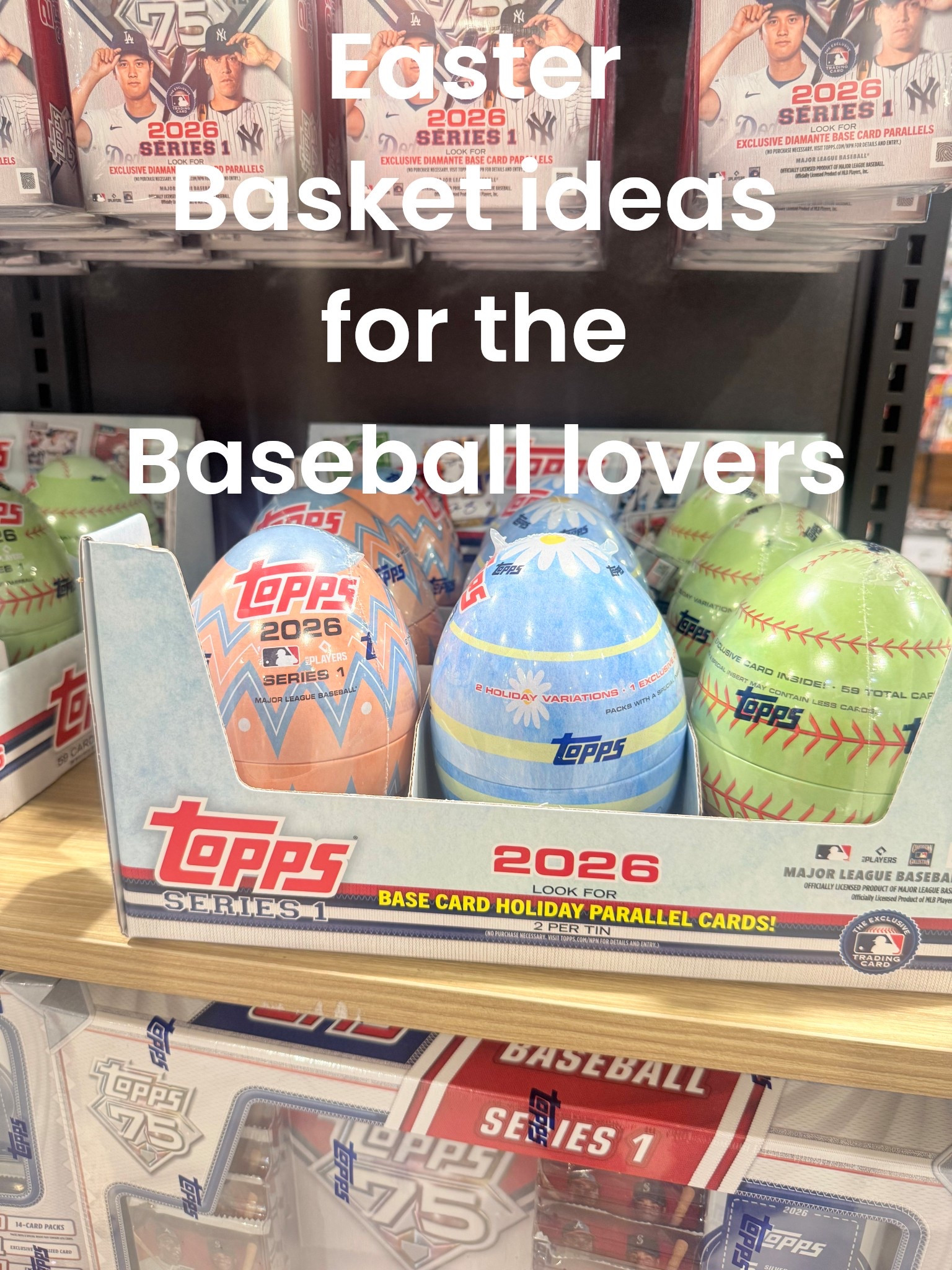 Easter basket fillers for the baseball boys! ⚾️ 