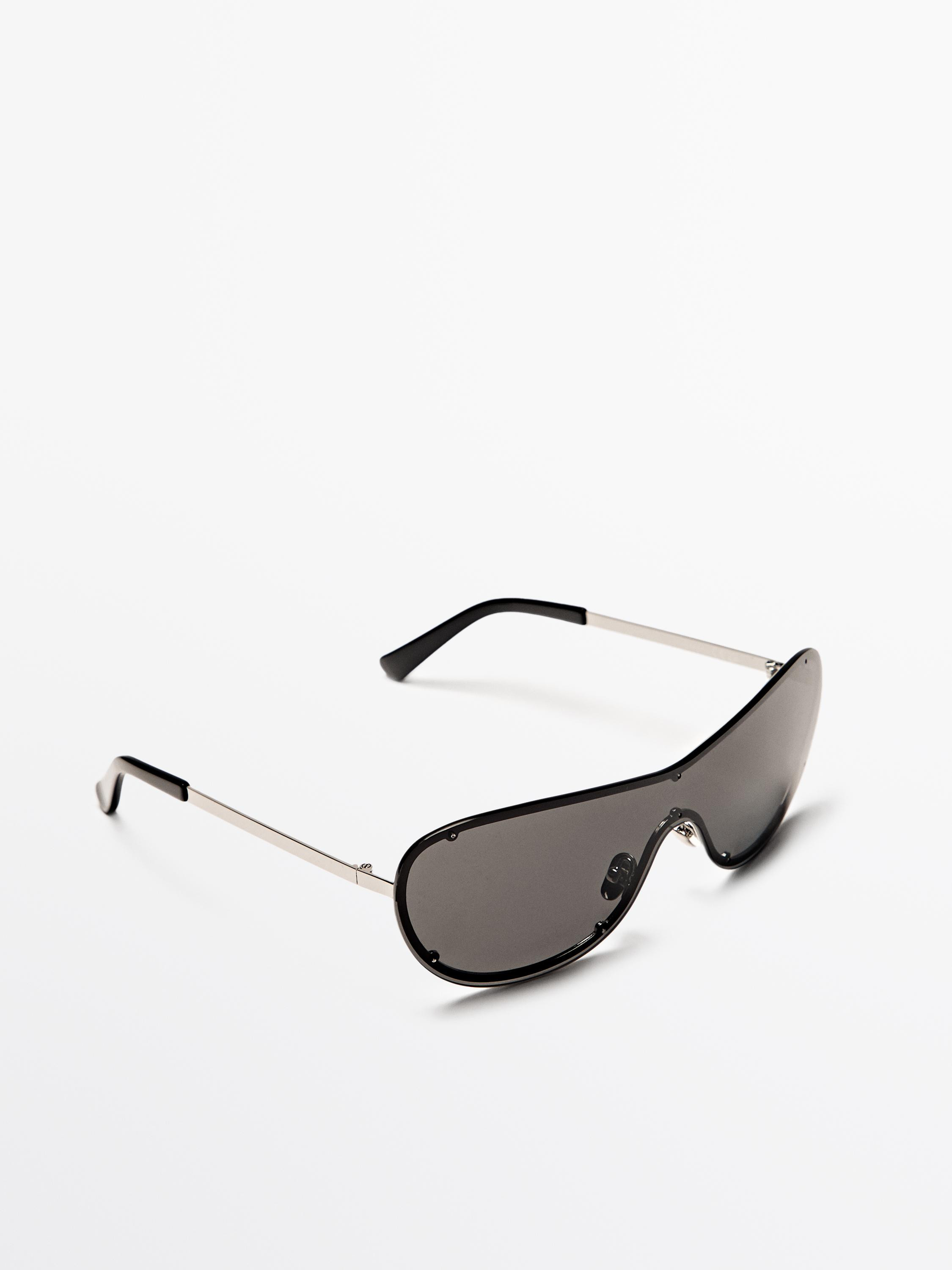 Shield sunglasses | Massimo Dutti UK