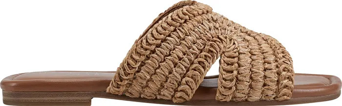 Narda Raffia Slide Sandal (Women) | Nordstrom