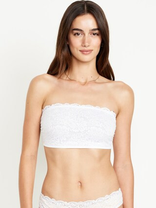 Lace Bandeau Bralette | Old Navy (US)