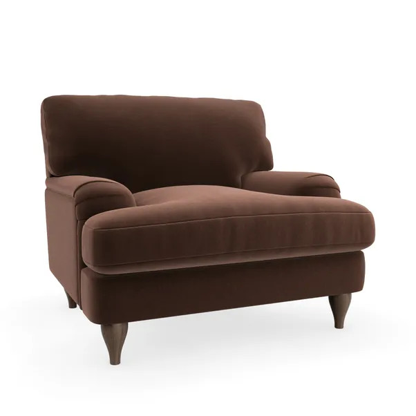 Darwin Luxury Velvet Armchair | Dunelm (migrated)
