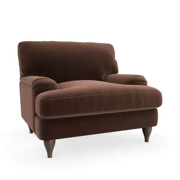 Darwin Luxury Velvet Armchair | Dunelm