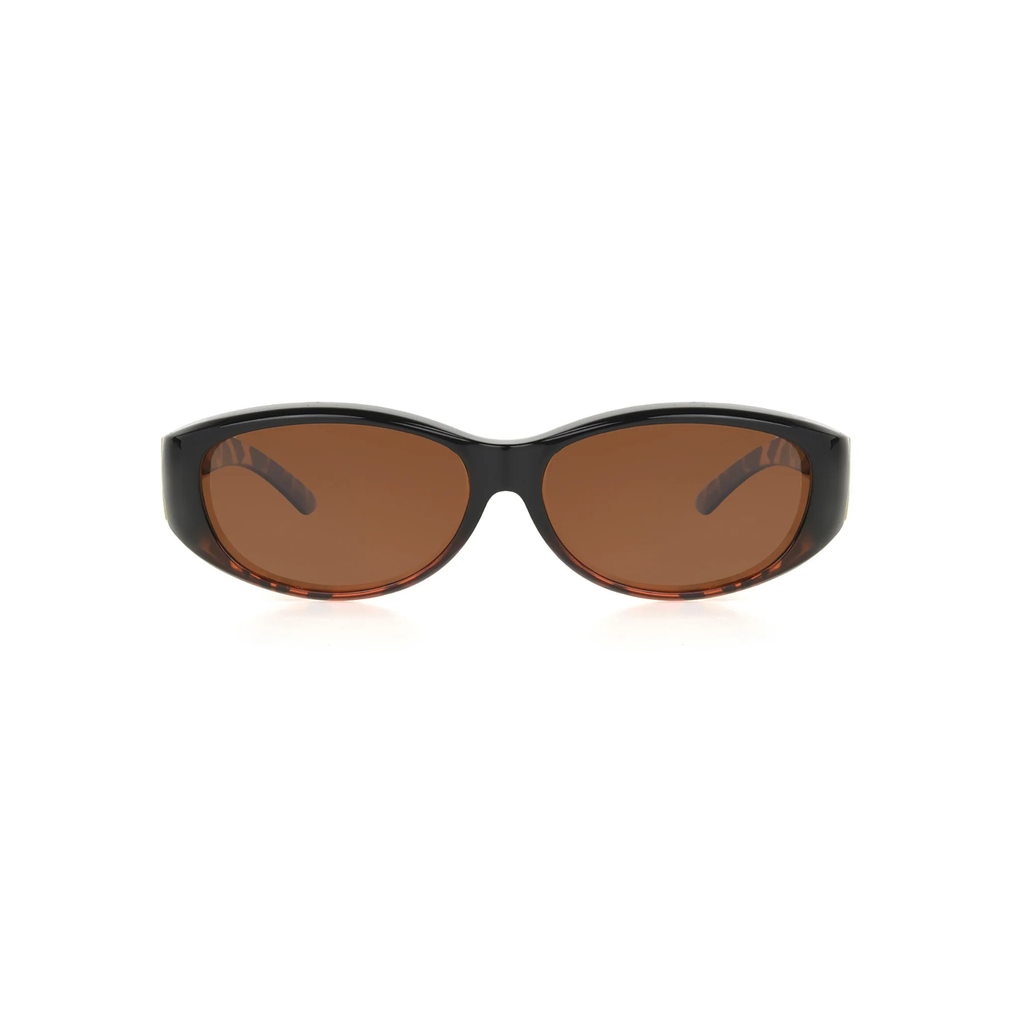 Foster Grant® Solar Shield® Tortoiseshell Oval Fitsover Women's Sunglasses | Walmart (US)