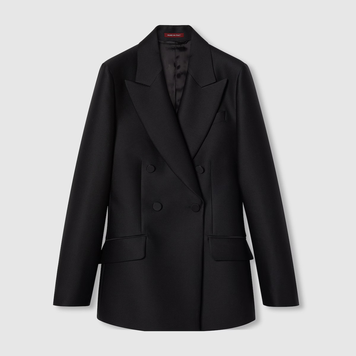 Gucci - Wool silk gabardine jacket | Gucci (UK)