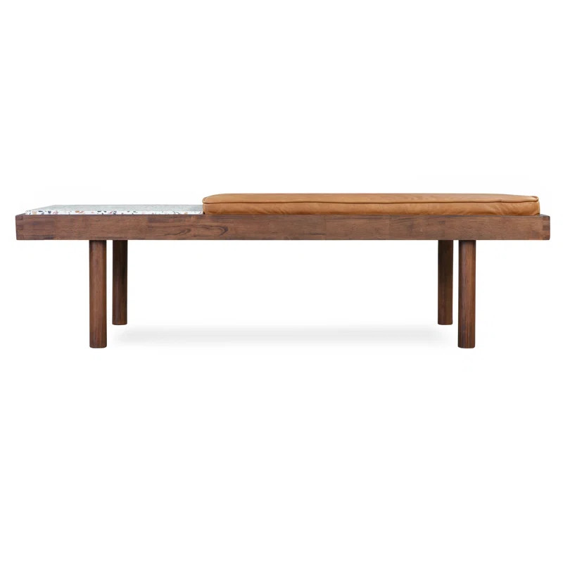 Hosteen Leather Bench | Wayfair North America