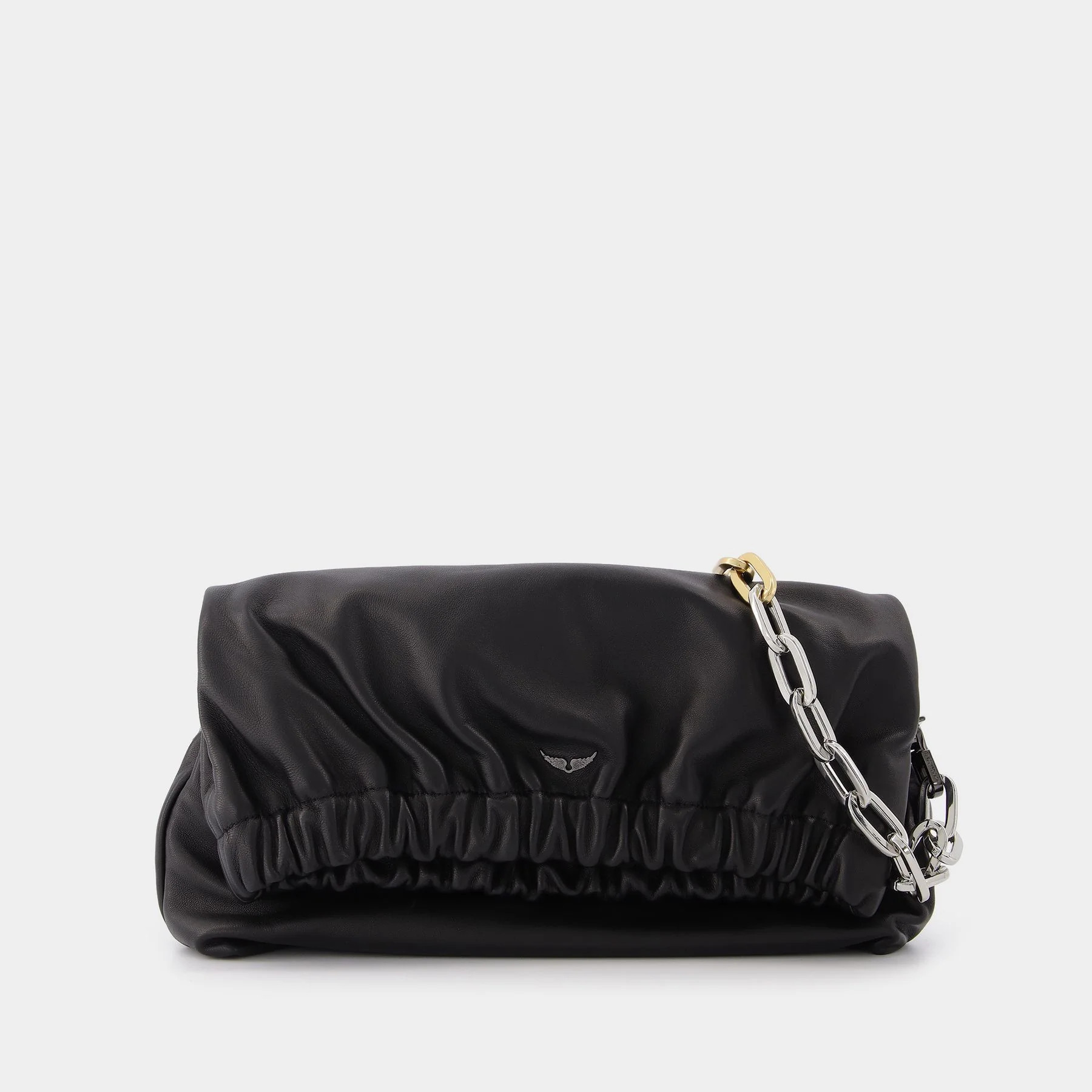 Sac Rockyssime en Cuir Noir | Monnier Paris (ROW)