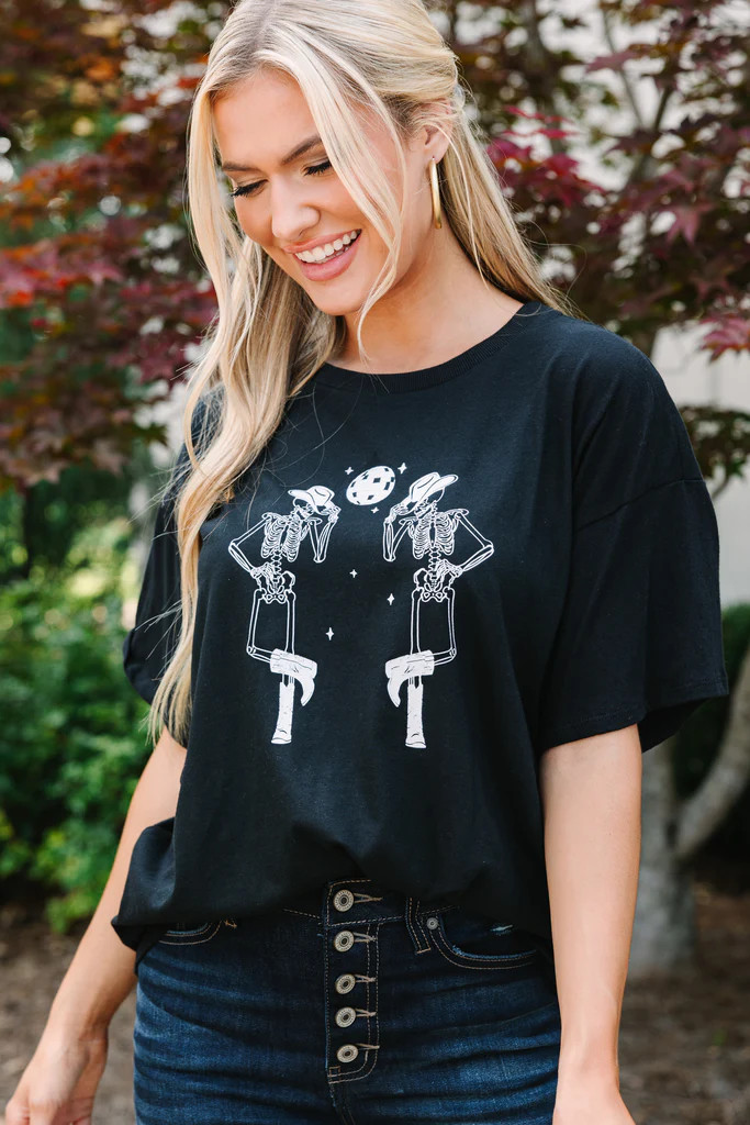 Disco Isn't Dead Black Graphic Tee | The Mint Julep Boutique