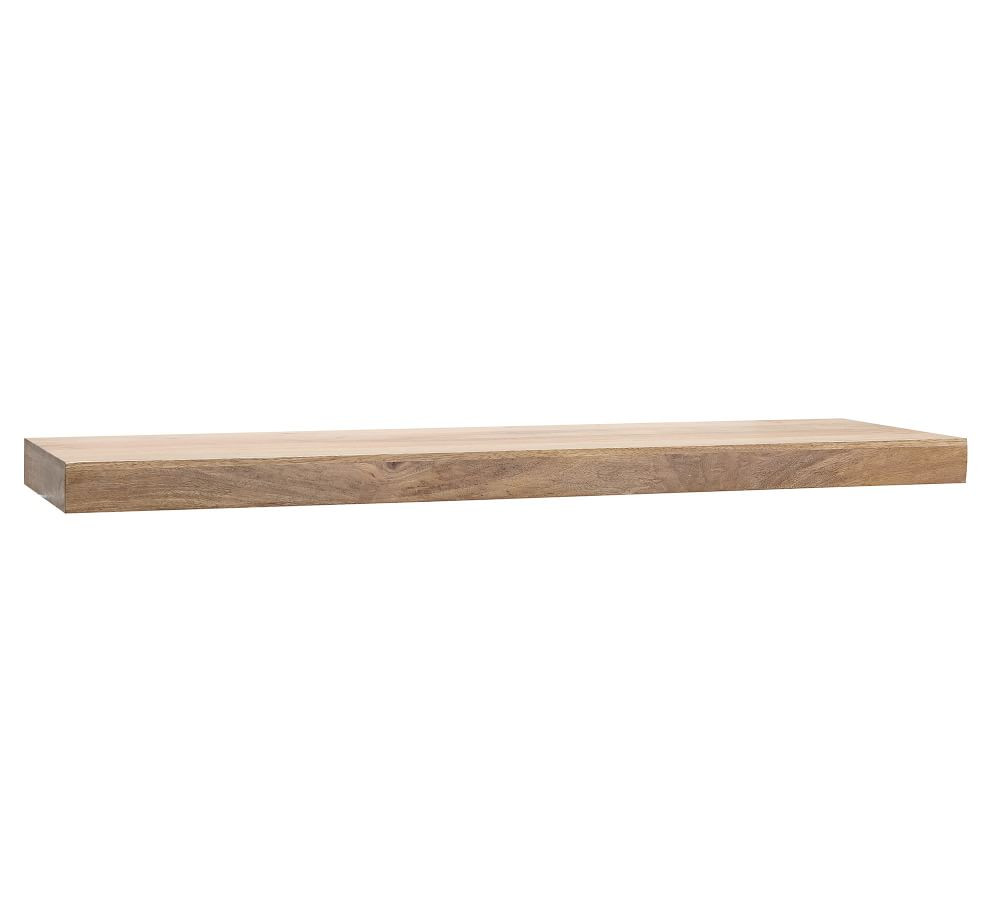 Brighton Floating Wood Shelves | Pottery Barn (US)