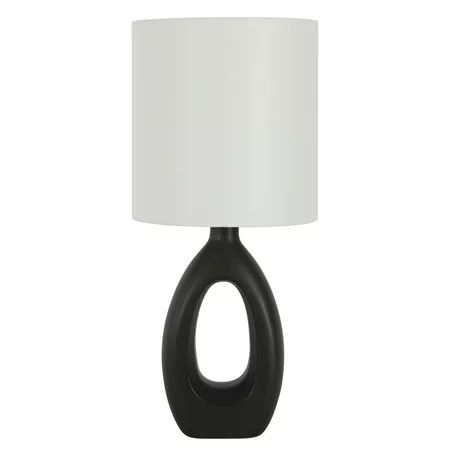 Home Decor Collection Table Lamp Black Ceramic | Walmart (US)