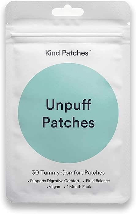 Kind Patches | Unpuff Patches | Detox Vitamin Patch with Dandelion & Ginger | Natural Herbal Supp... | Amazon (US)