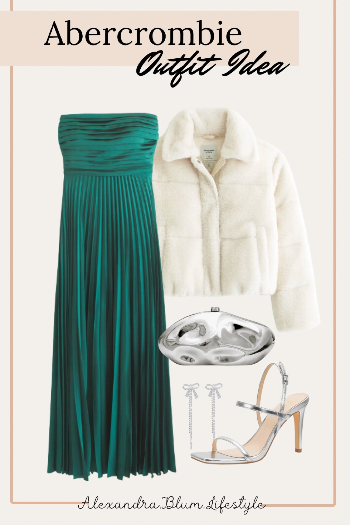 Winter Wedding guest dress from Abercrombie! Formal dress with silver accessories from Amazon! Holiday party dress

#LTKWedding #LTKParties #LTKFindsUnder100