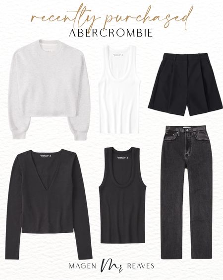 Recently purchased from Abercrombie - Abercrombie favorites - must have from Abercrombie - new arrivals 

#LTKstyletip #LTKFind #LTKSeasonal