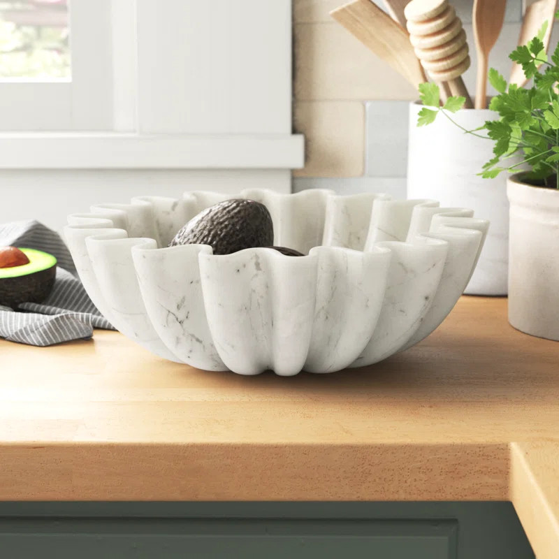 Tahani Marble Decorative Bowl 1 | Wayfair North America