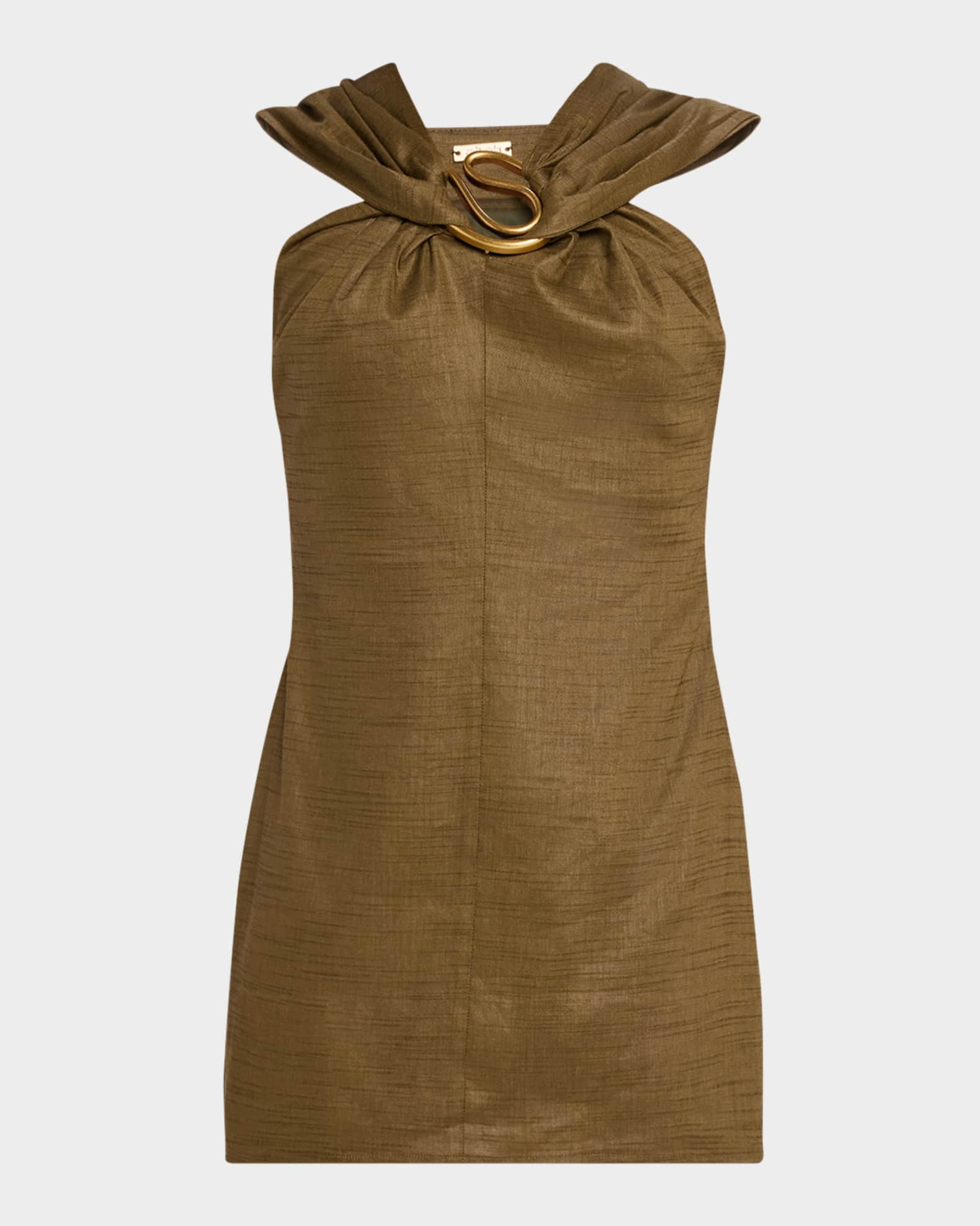 Sawyer Linen Mini Dress | Neiman Marcus