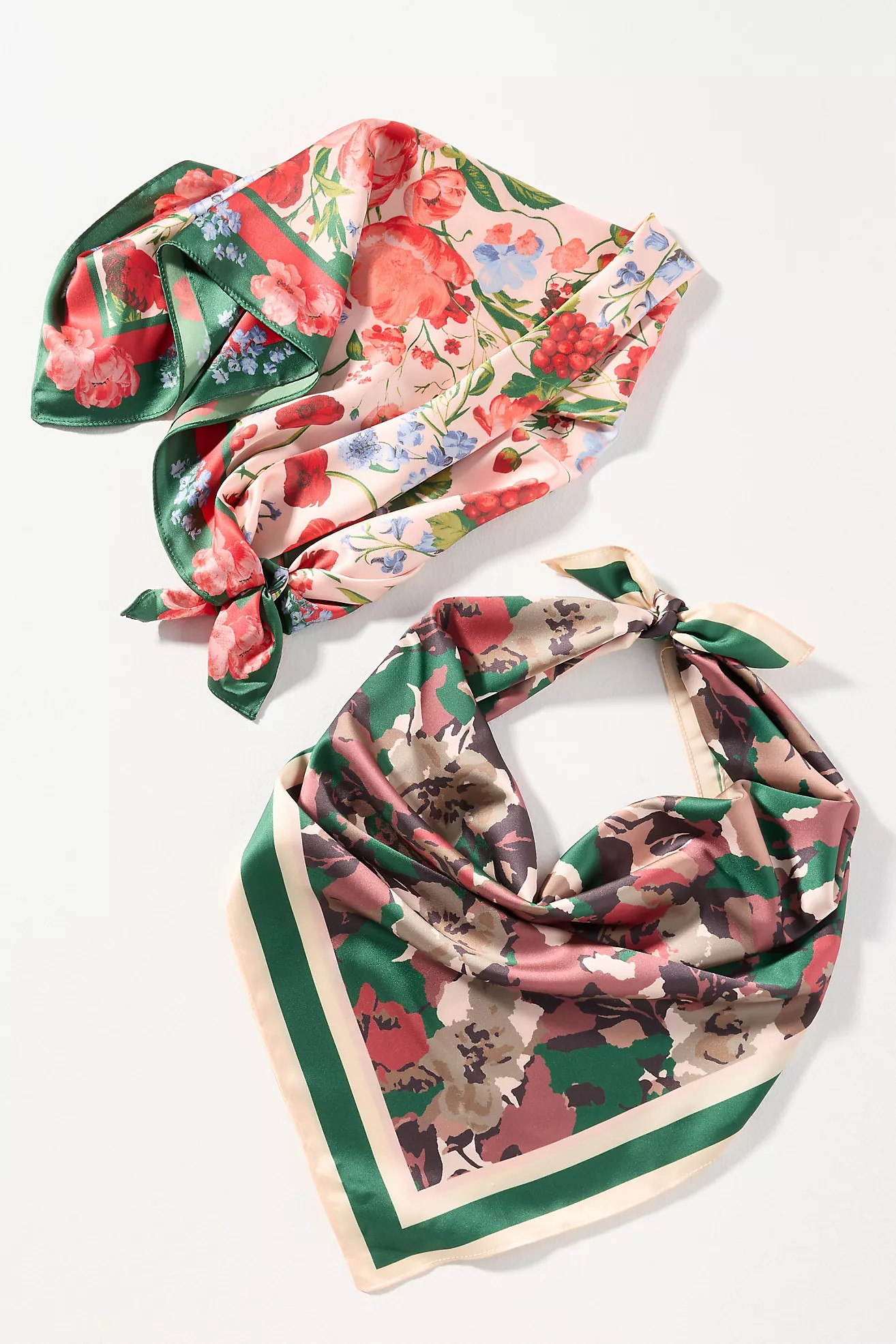 Fall Fruits Hair Scarves, Set of 2 | Anthropologie (US)