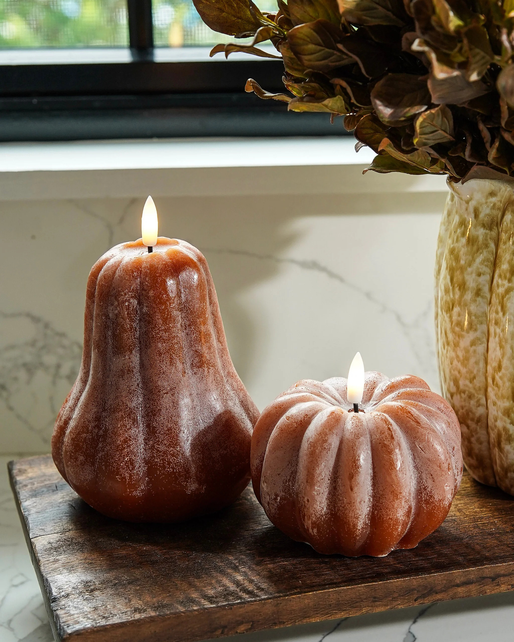 Flameless Autumn Candle | MJHome