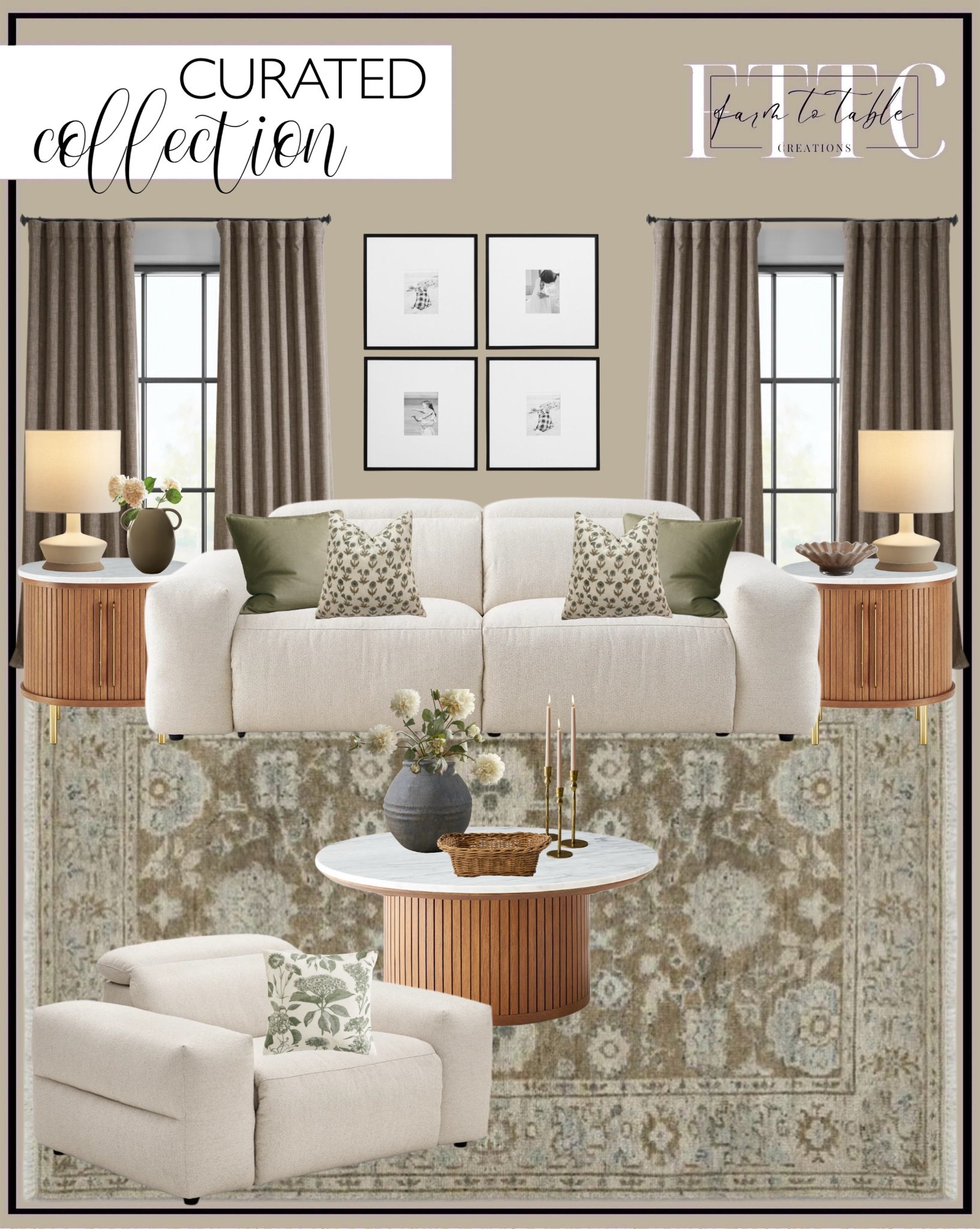 Curated Collection. Follow @farmtotablecreations on Instagram for more inspiration.

In honor of Castlery’s “Worth Coming Home To” new furniture collection launch, they are having a sitewide furniture sale. Be sure to stack my code FTTC50 for an additional discount.

Jaron Performance Fabric Recliner Sofa. Harper Marble Round Coffee Table. Muna Area Rug. Harper Marble Storage Side Table. Nadia Ceramic Table Lamp. Jaron Performance Fabric Recliner Armchair. Textured Linen Curtains. Wood Gallery Wall Frames. Black Round Concrete Vase. Artificial Dahlias. Leylani Vase. Rattan Basket. Poconos tapered candleholders. Taper candles. Large Glass Bowl. Linen Blend Pillow Cover. Handcrafted Linen Pillow Cover. Hydrangea Bundle. 

Castlery Furniture | Kitchen Finds | Spring Decor | Entryway Decor | Bedroom Furniture | nightstands | Home Decor| Fireplace Decor | Spring Refresh |  Bedroom Finds | Neutral Stems | Spring Stems | Bookshelf Decor | Bedroom Space | Cozy Corner | Bathroom | Curated Entryway | Spring  Decor | End of Year Clearance | Trending Decor | Viral Decor  | Coffee Table Decor | Neutral Decor | Stem Sale | Target Finds | Skinny Bench | Bedroom | Living Room | Breakfast Nook | Amazon Home | Target Sale | Loloi Rugs | Magnolia Home | console table | console table styling | faux stems | entryway space | front porch decor | neutral decor | entryway decor | cozy home | affordable decor |  home decor | home inspiration | console styling | entryway rug | cozy moody home | moody home decor | neutral home | bathroom decor | living room | spring decor | Hearth & Hand | Studio McGee | 2025 Home Trends | trending home | Crate&Barrel 



#LTKSaleAlert #LTKFindsUnder50 #LTKHome