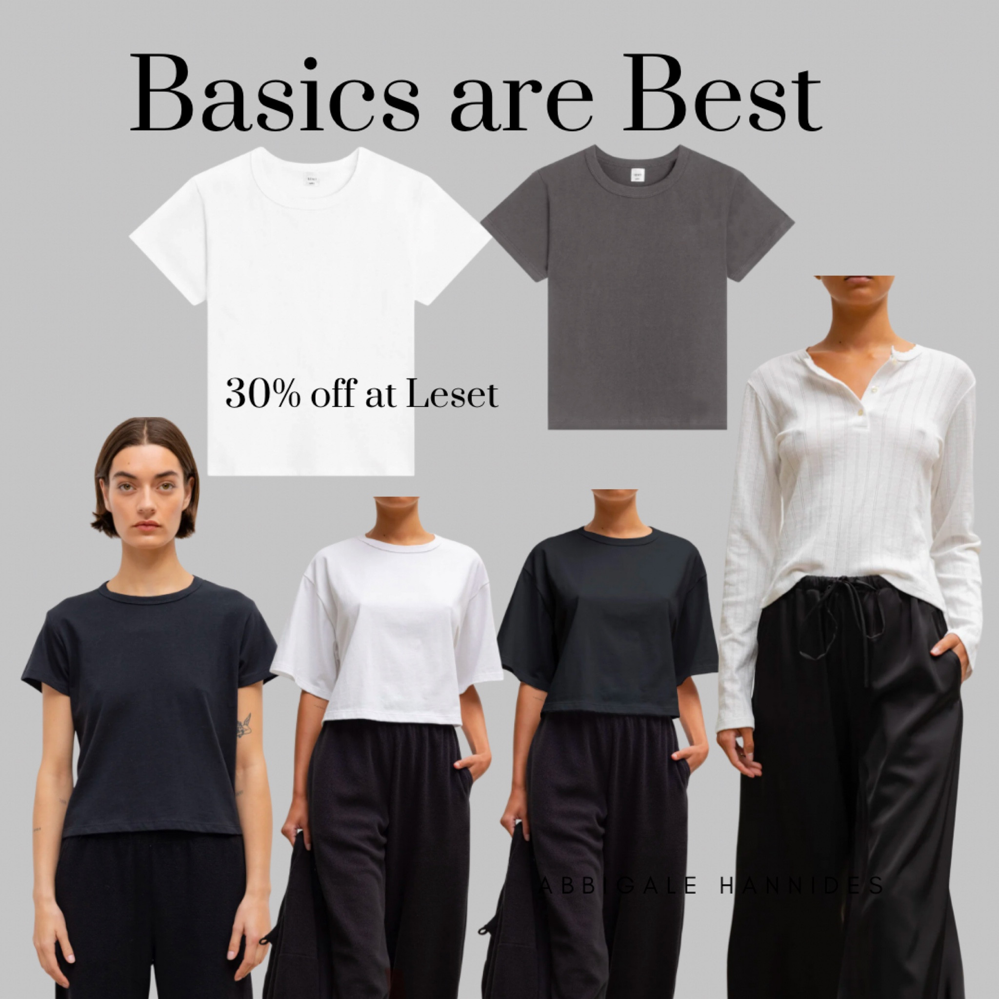 30% off the best T-shirt and more. The Margo. Discount applied at checkout: don’t skimp on your basics!! 


#LTKGiftGuide #LTKStyleTip #LTKCyberWeek