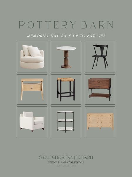 Pottery Barn has their Memorial Day sale happening right now with savings of up to 60% off! I’ve rounded up some of my favorite pieces—ones we own, similar styles to pieces in our home, and ones I just love! 

#LTKSaleAlert #LTKStyleTip #LTKHome