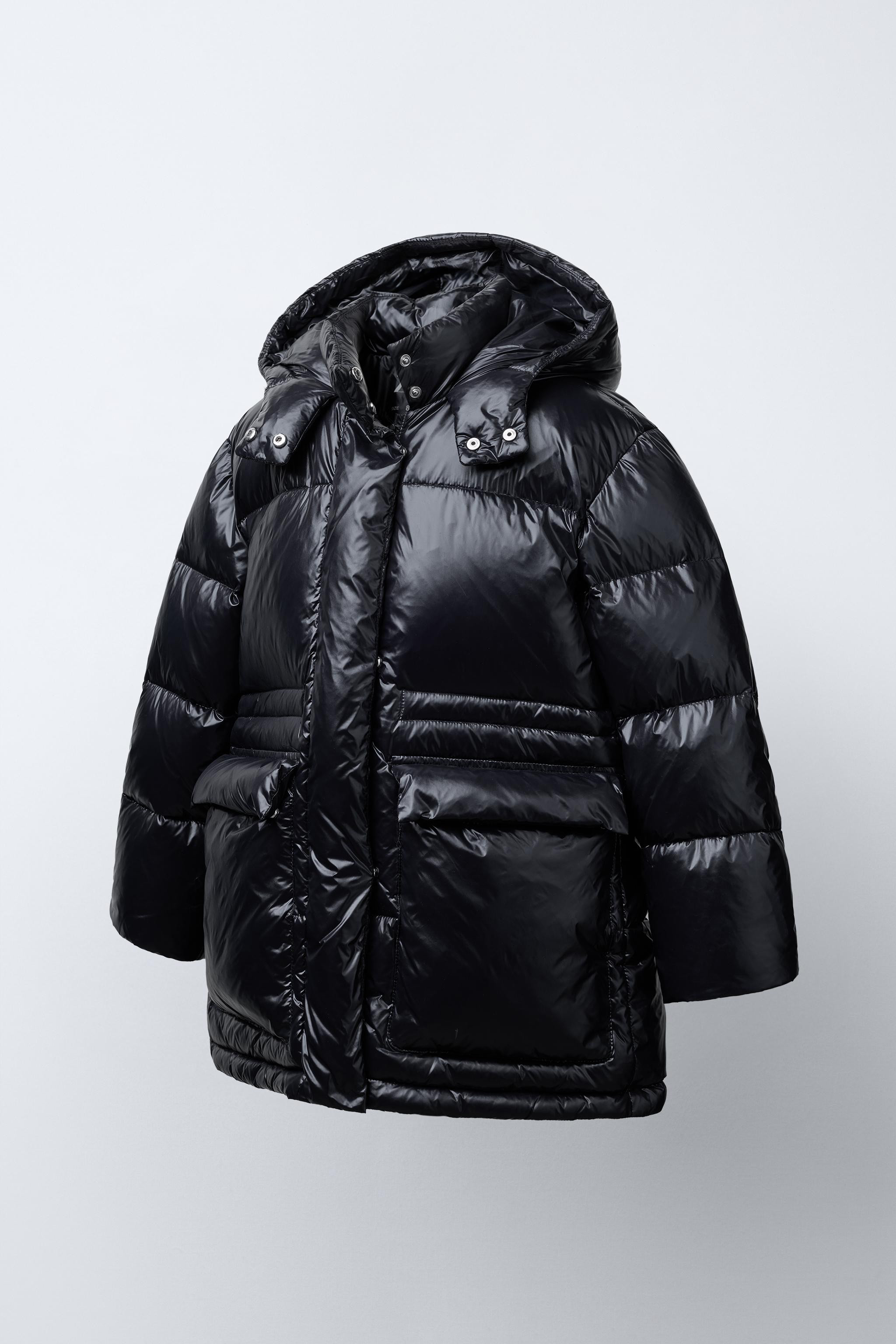 WATER REPELLENT FEATHER AND DOWN PUFFER COAT | Zara US