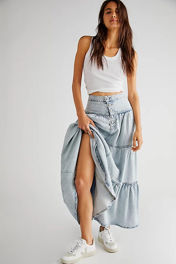 Dreamweaver Maxi Skirt | Free People (Global - UK&FR Excluded)
