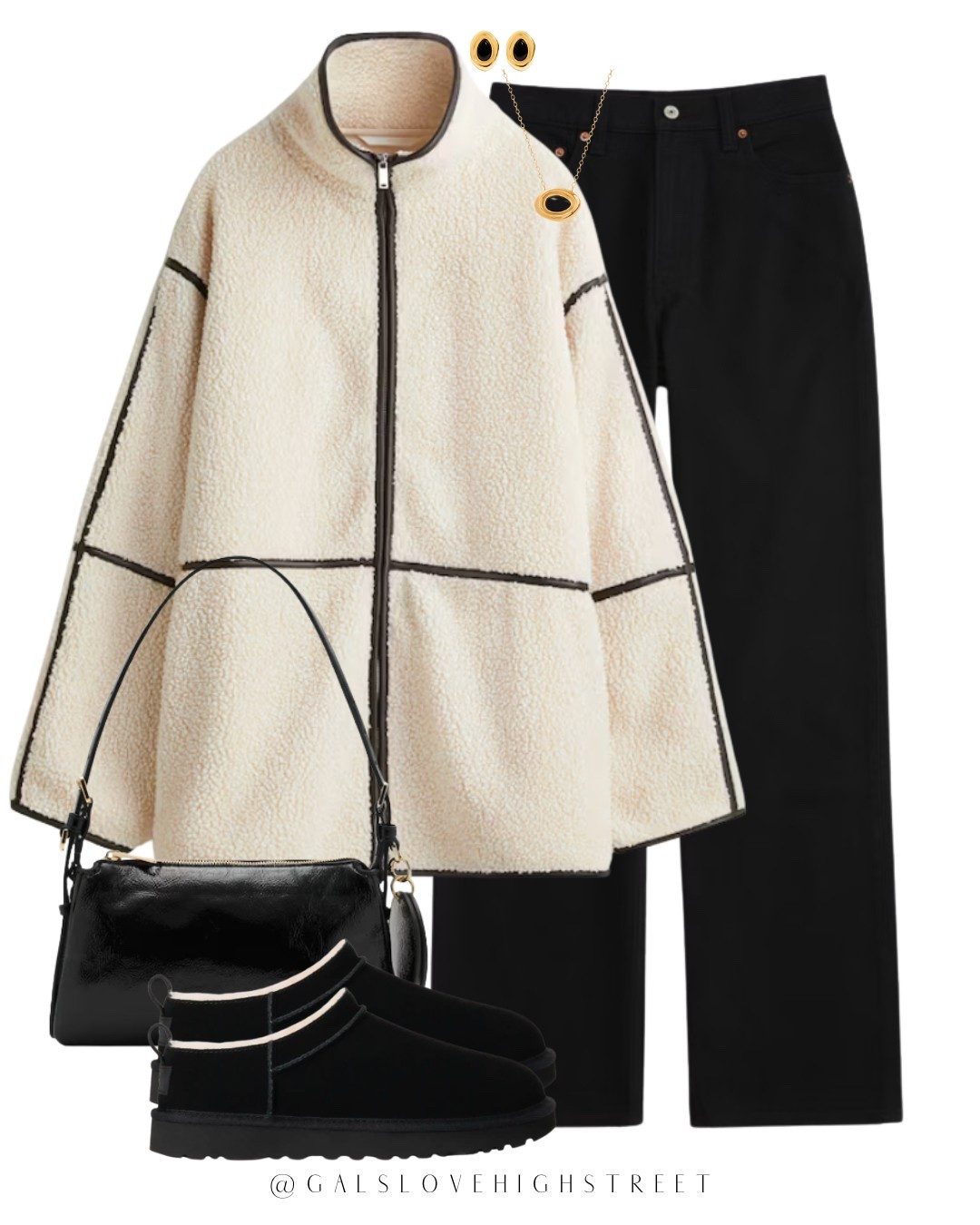 Autumn winter 
Fleece
Micro Ugg styling 

#LTKuk #LTKwinter #LTKautumn