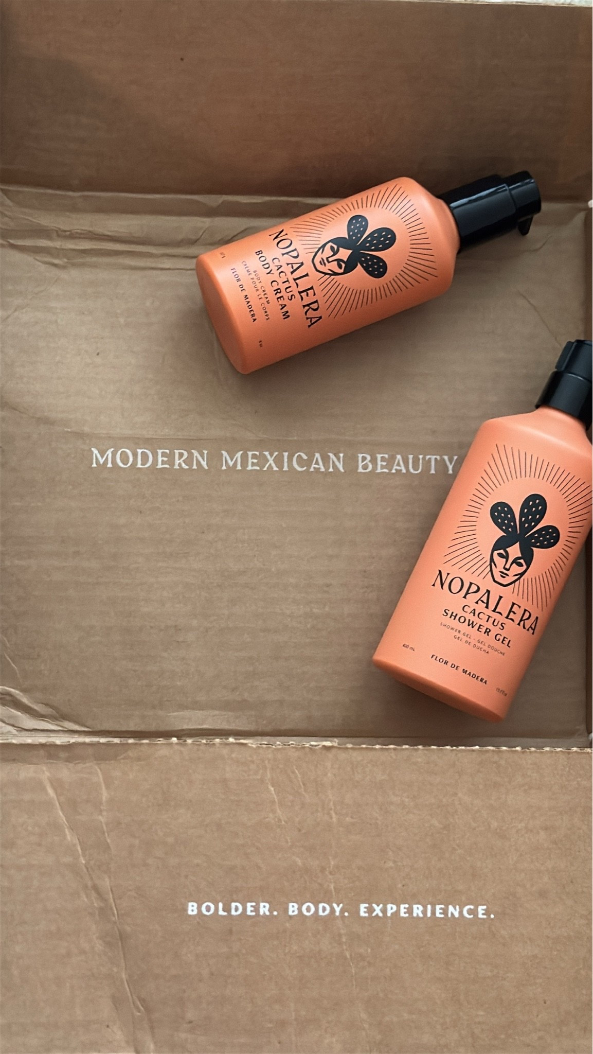 Nopalera body cream and shower gel #gifted