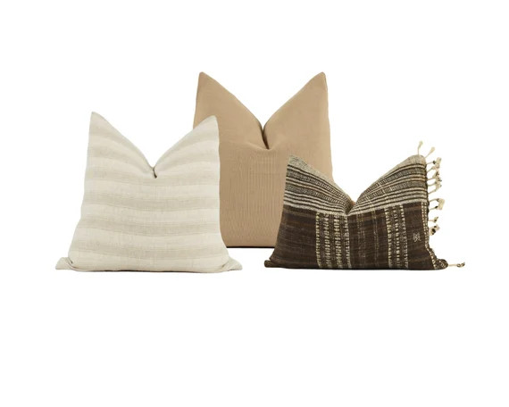 Earth Tones Pillow Combination | Etsy (US)