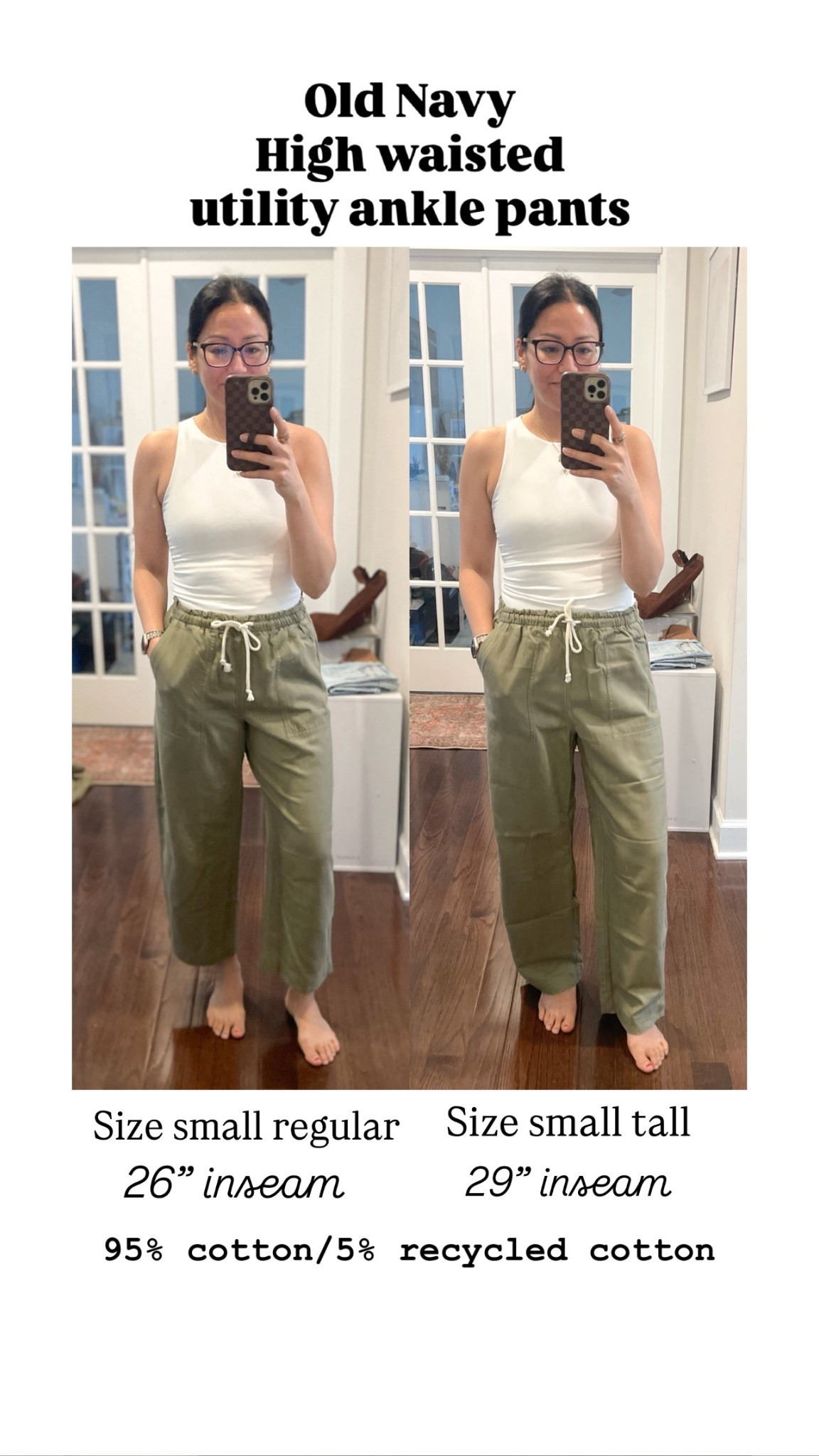 Old Navy high waisted utility ankle pants


#LTKSaleAlert #LTKOver40