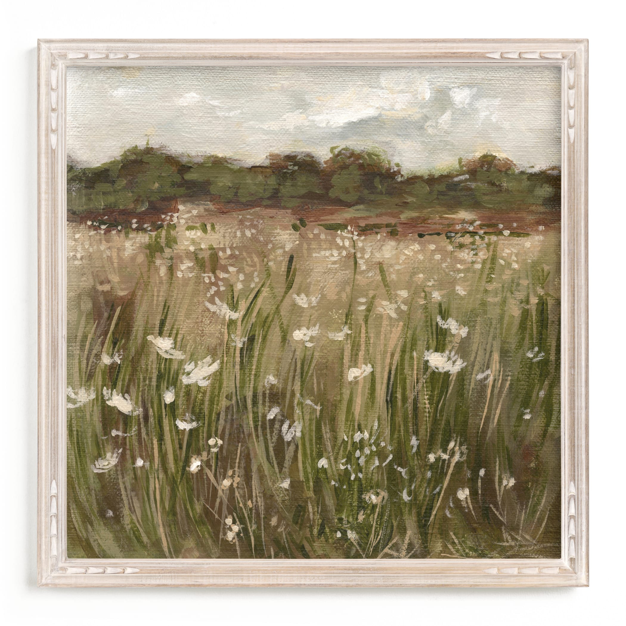 "Field of Lace" - Painting Limited Edition Art Print by Lorent and Leif. | Minted