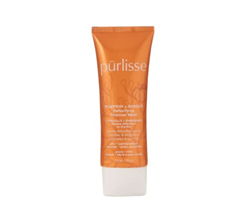 Purlisse Pumpkin and Ginger Detoxifying Charcoal Mask: Cruelty-free & clean, Paraben & Sulfate-fr... | Amazon (US)