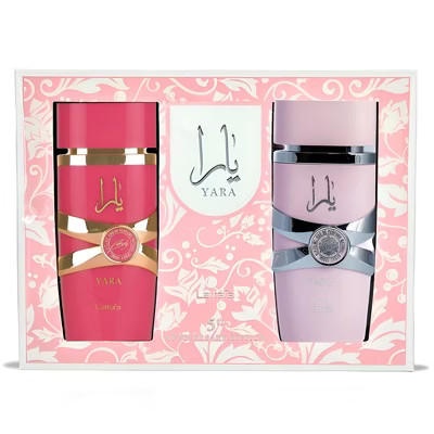 Lattafa Yara 5th Anniversary Edition Gift Set for Women 3.4 oz Yara EDP SPR + 3.4 oz Yara Candy EDP SPR | Target