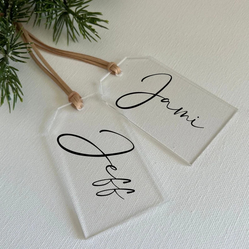 Personalized Modern Stocking Tag Custom Stocking Name Tags Name Tags Gift Name Tags Christmas Sto... | Etsy (US)