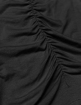 Vivitulip Women’s Long Sleeve Shirts Basic Fall Ruched Slim Fitted Crop Tops Tight Athletic Blo... | Amazon (US)