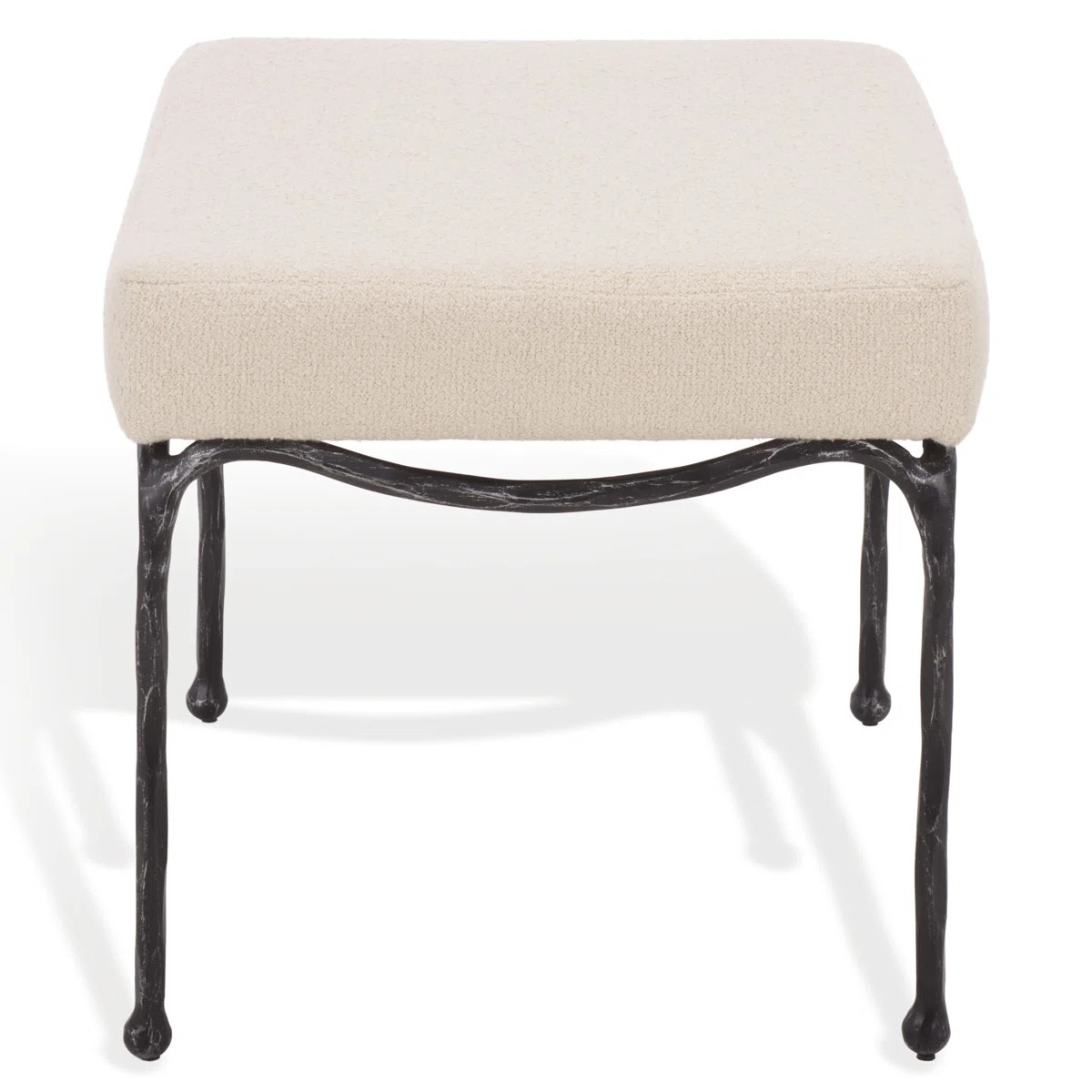Lacarla Metal Legs Ottoman | Wayfair North America