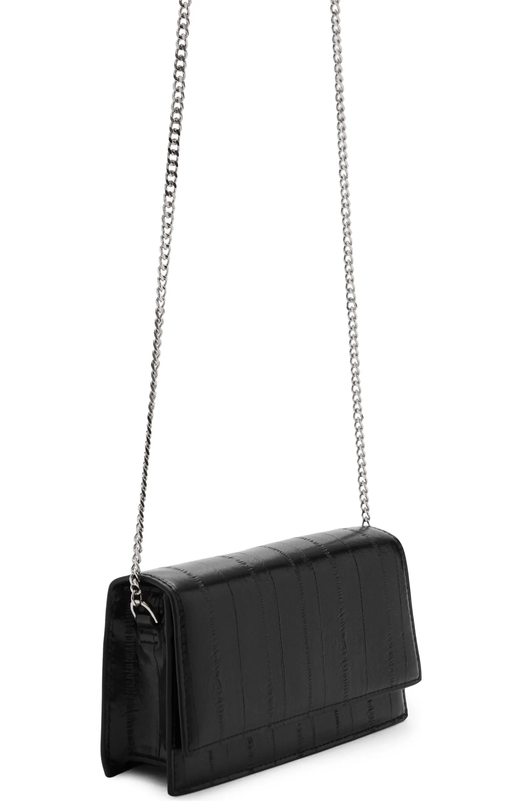 MANGO Embossed Faux Leather Crossbody Bag | Nordstrom | Nordstrom