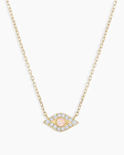 Diamond Evil Eye Necklace | Gorjana